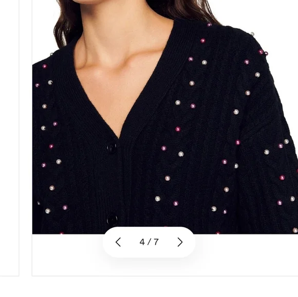 Sandro Paris destiny Cardigan - Picture 6 of 16